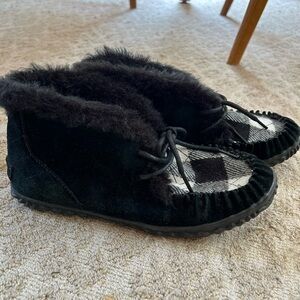 Sorel Out N About Fur Moccasin